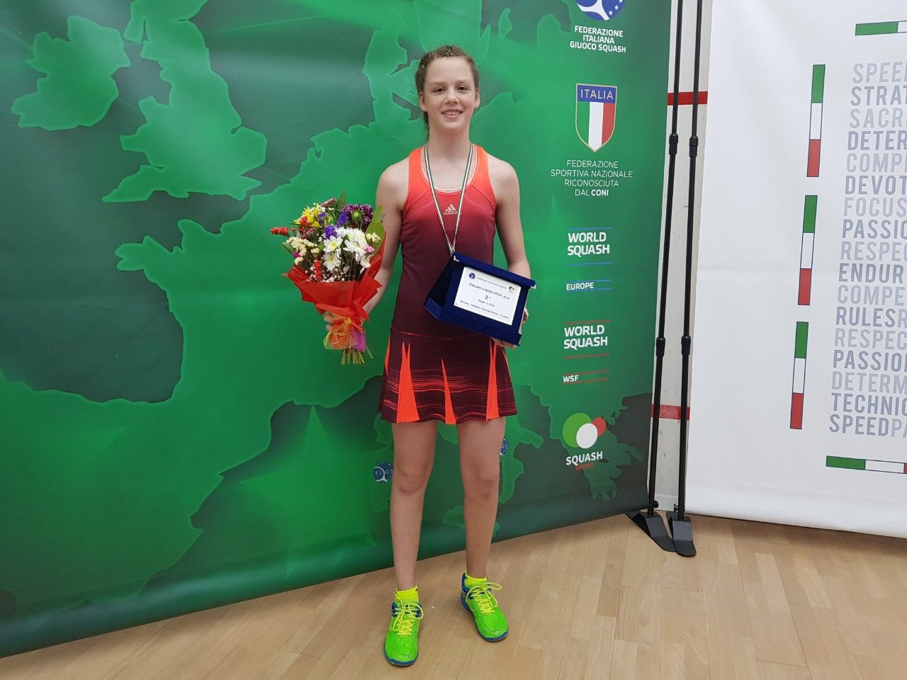 Серебро на турнире гран-при Italian Junior Open 2019 Серебро на турнире гран-при Italian Junior Open 2019