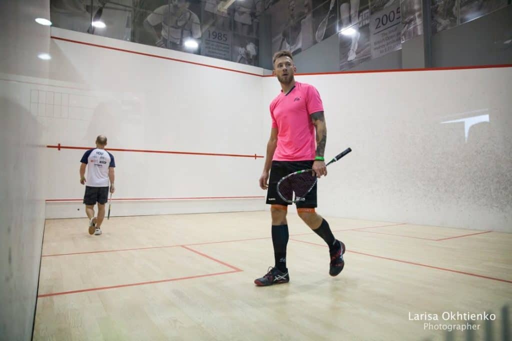 Интервью с организатором турнира "Krono Squash Cup" Никитой Пановым Интервью с организатором турнира