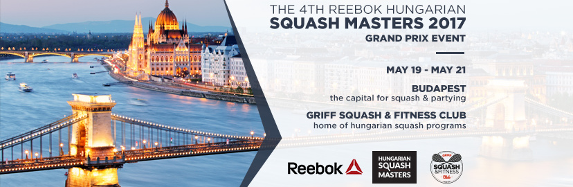 4th Reebok Hungarian Squash Masters 2017 4th Reebok Hungarian Squash Masters 2017